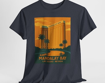 Mandalay Bay Las Vegas T-Shirt Retro Casino Tee Beachy Resort Vintage Vegas Shirt