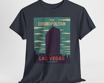 Cosmopolitan Las Vegas T-Shirt Retro Casino Tee Vintage Vegas Strip Travel Shirt