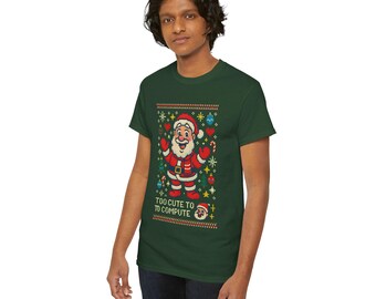Himbo Santa Ugly Christmas T-Shirt: Funny LGBTQ Holiday Tee