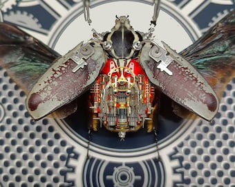 スチームパンクサイボーグカニ彫刻、機械昆虫アート - Etsy 日本