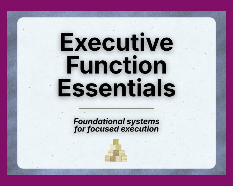 Toolkit uitvoerende functies | Ondersteuningssysteem voor uitvoering | Focus en doorwerkingskader | Handleiding werklastbeheersing afbeelding 1