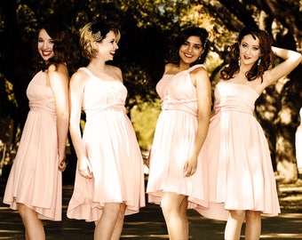 Convertible Infinity Dress with Cocktail Skirt