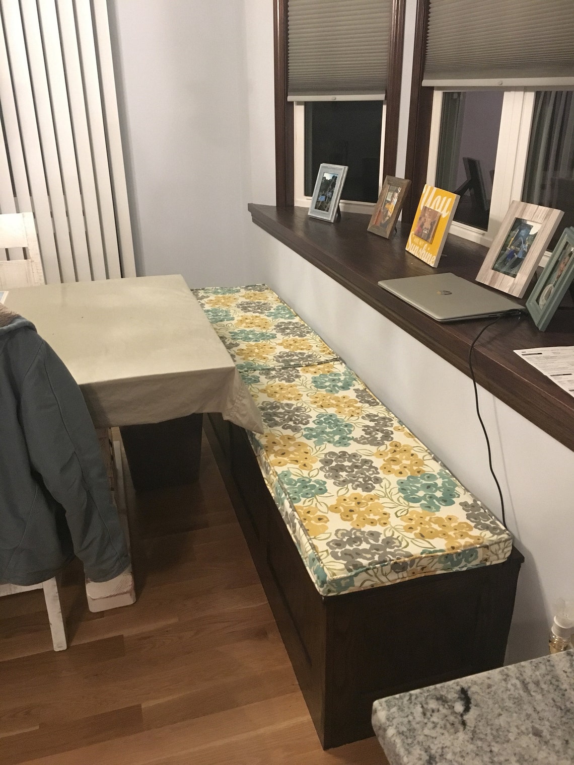 CUSTOM Chair Covers Box Cushion Chair Redo Chair Seat & Back Etsy