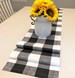 Farmhouse Buffalo Plaid Table Runner Black Red Grey Navy Orange Runner Buffalo Check Table Runner All Sizes