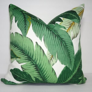 Housse de coussin palmier pour extérieur/intérieur