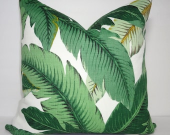 Outdoor/Indoor Palm Tree Pillow Cover Tommy Bahama Swaying Palms Pillow Cover Deck Porch Choose Size