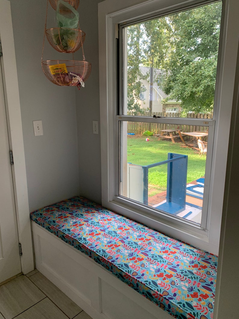 CUSTOM Cushion Covers Piping Box Cushions Foam Insert Bench Etsy