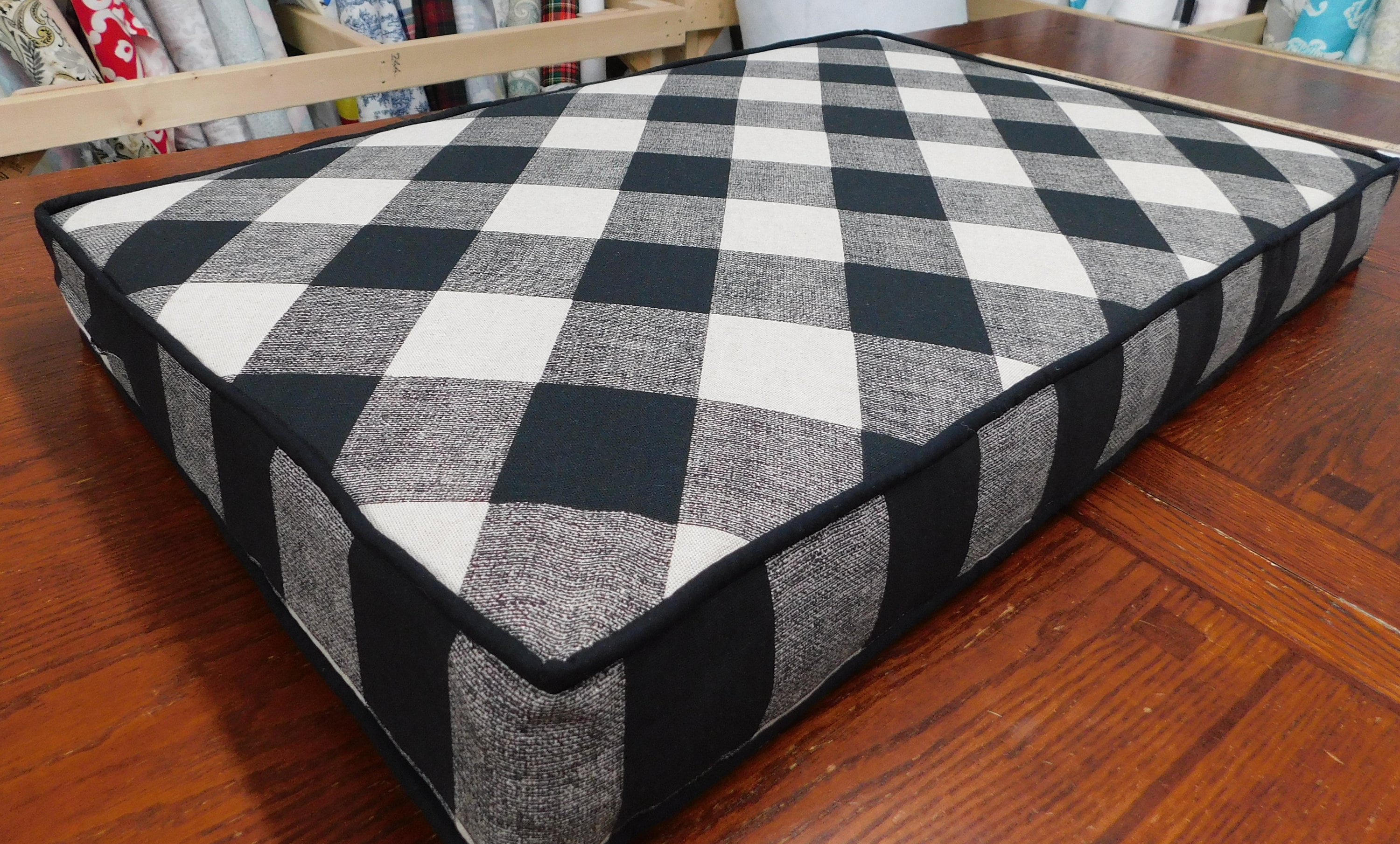 CUSTOM Cushion Covers Piping Box Cushions Foam Insert Bench Etsy