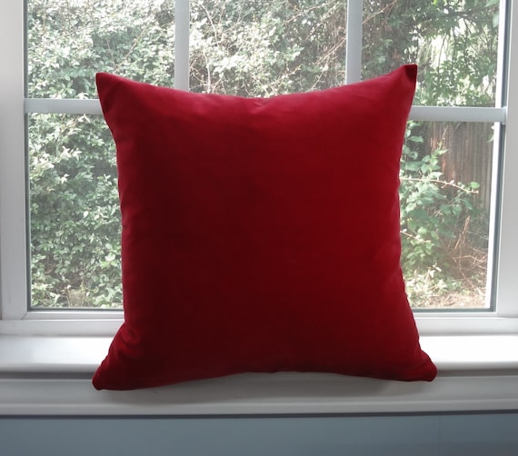 Raspberry Velvet Decorative Pillow Raspberry Velvet Decorative Pillow