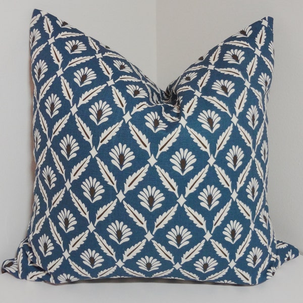 Navy and Tan Pillow Covers Etsy