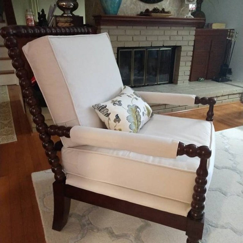 CUSTOM Cushion Covers Piping Box Cushions Foam Insert Bench Etsy