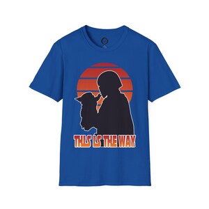 This Is The Way silhouette Shirt | Mandalorian Baby Yoda Tee image 7