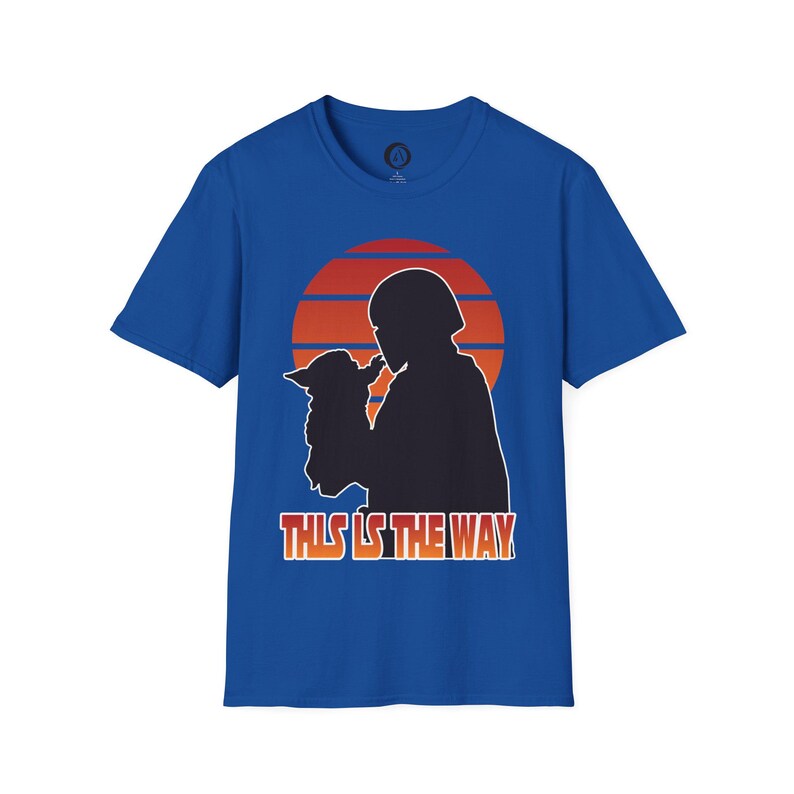 This Is The Way silhouette Shirt | Mandalorian Baby Yoda Tee image 7