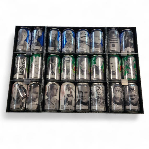 Star Wars Episode I Pepsi Collector Can Set Retro 1999 Naboo