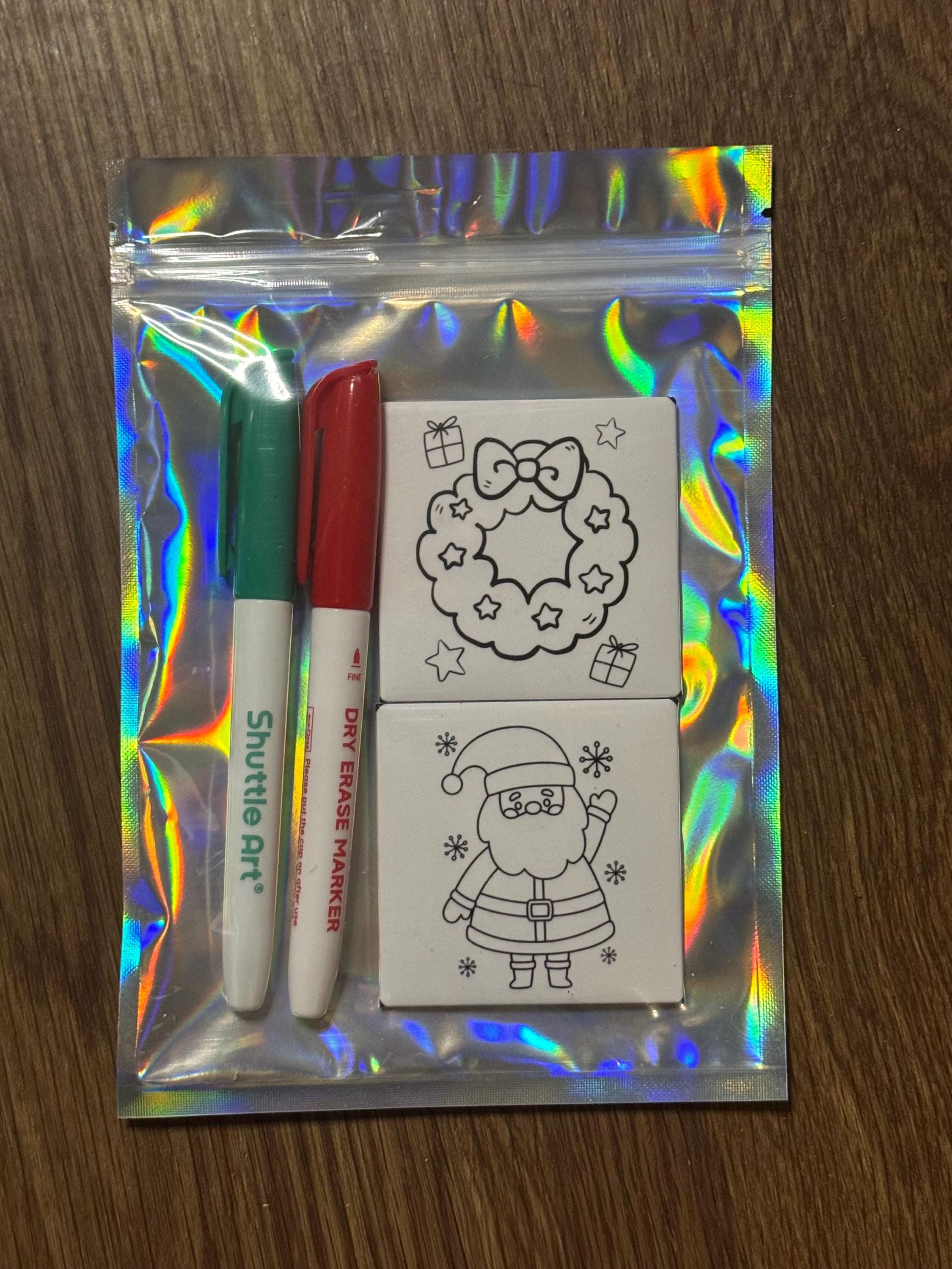 Color, Erase, Repeat! Reusable Coloring Magnet Set - Etsy