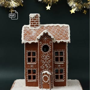 Gingerbread Villa - Modello grande per casa di pan di zenzero
