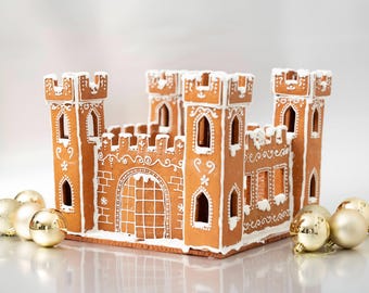 Gingerbread House Fortress Template