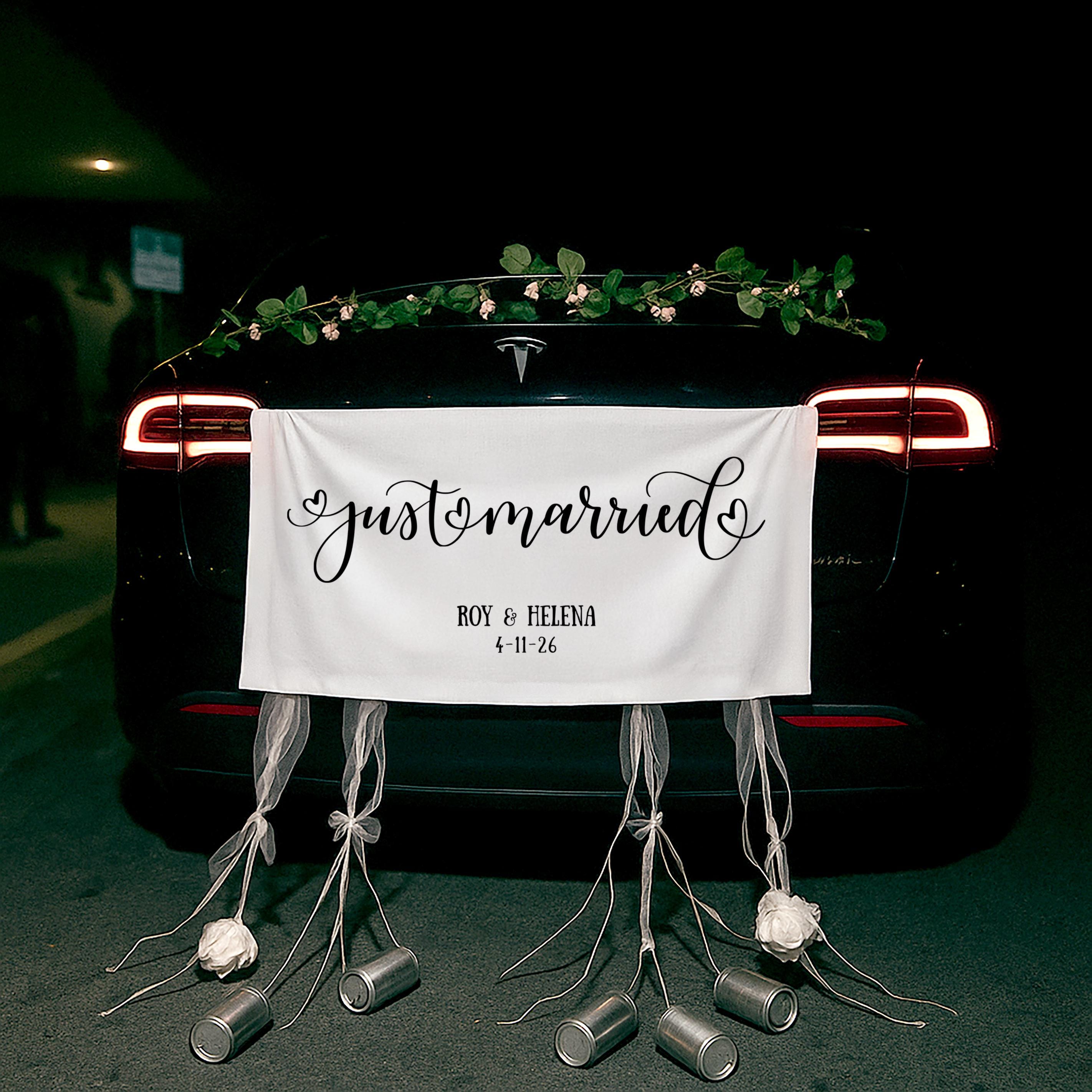 Just married cans - Etsy 日本