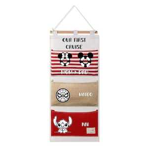 Disney Cruise Fish Extender Quick Ship | 3 Pocket Door Organizer | Personalized Pixie Dust Gift | Cruise Door Decor