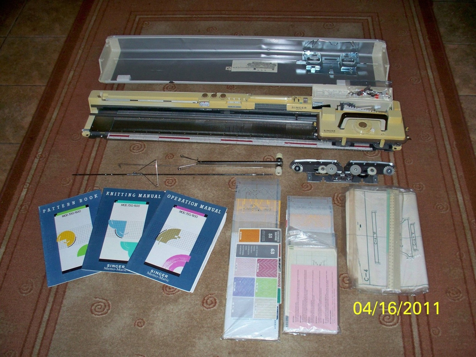 Singer Model 700 Knitting Machine Etsy