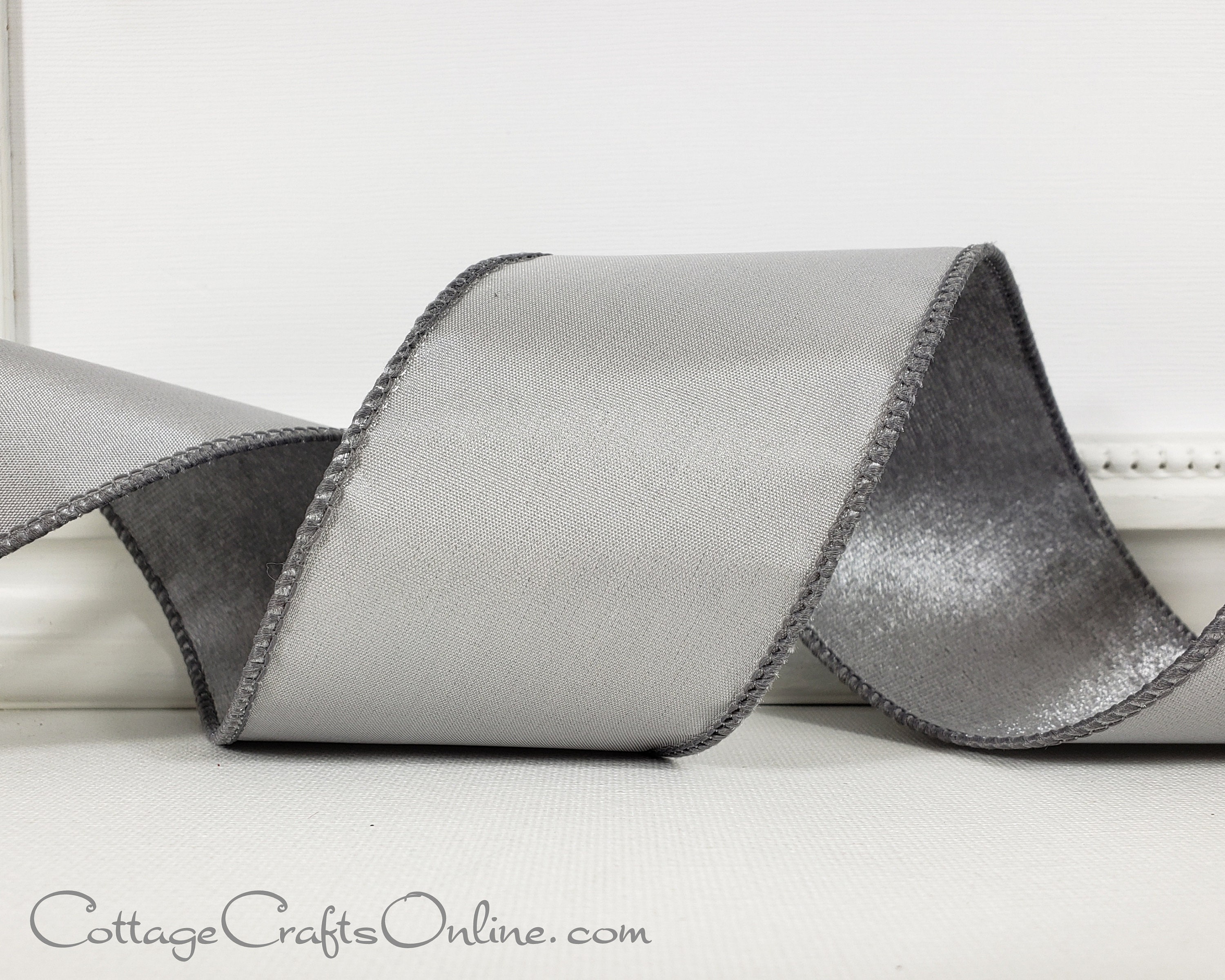 わたあめ/ribbon set gray 2.5