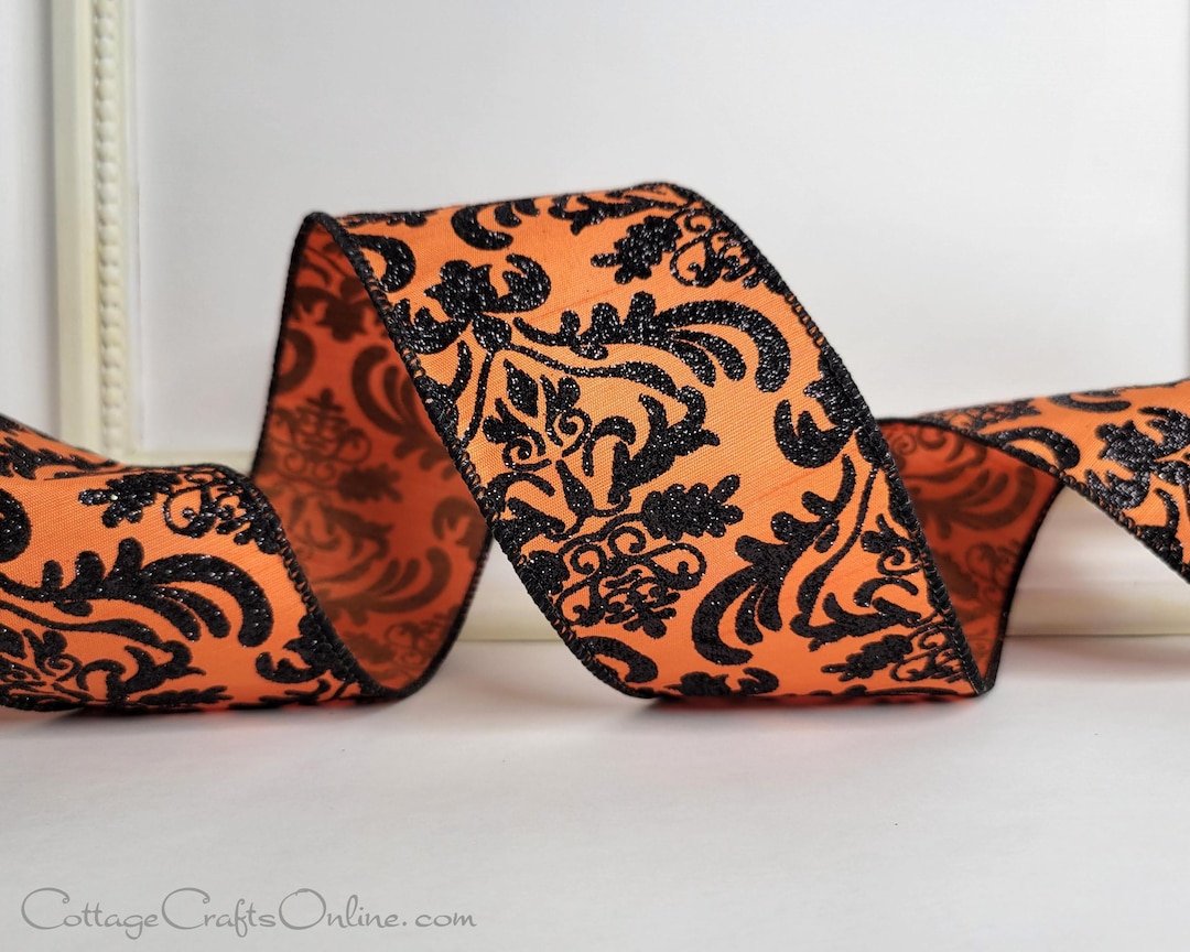 Halloween Wired Ribbon, 2.5