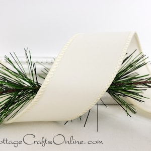 Fall Wire Edged Ribbon Thanksgiving Christmas TEN YARD ROLL Wired Ribbon 2 12 Rust Velvet Suede Finish