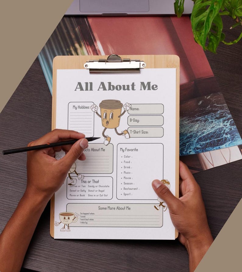 VALUE PACK Team Building Get to Know Me Questionnaire Printable, All ...