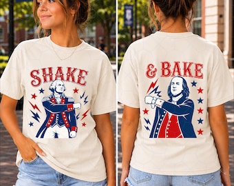 Family Matching 4th of July Couples Shirt png Shake and Bake , Patriotic Independence Day, Digital Download