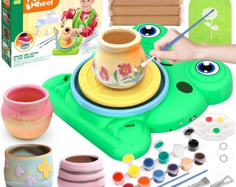 Pottery Wheel Kit for Kids: Complete Art & Craft Activity Set