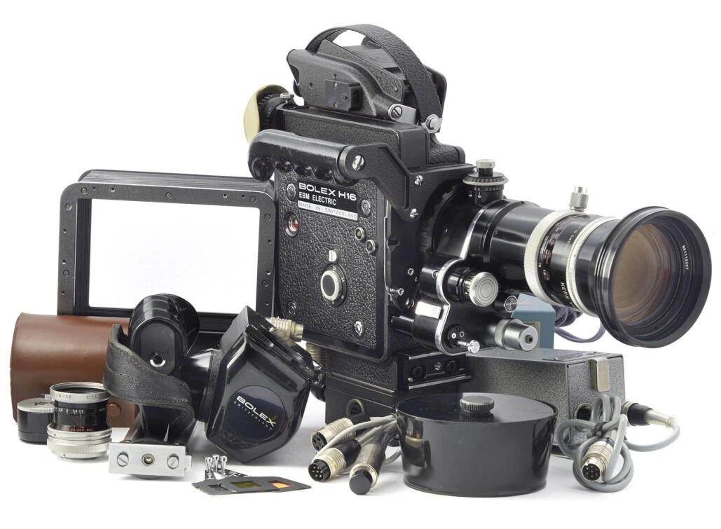 【動作品・現状品】BolexH16 レンズ付16mmフィルムカメラ　ボレックス Yahoo!オークション -「bolex h16」(その他) (フィルムカメラ)の落札