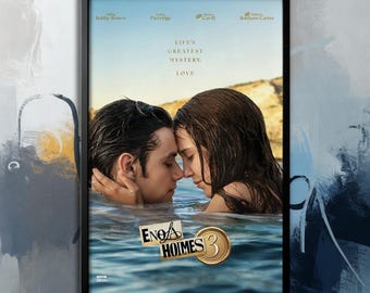 Movie Poster- Enola Holmes 3 (2026)| Movie Canvas| Wall Art Collection| Poster Unframed| Movie Art| Cover Poster