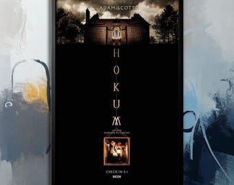 Póster de la película "Hokum" (2026) / Lienzo de película / Colección de arte mural / Póster sin marco / Arte cinematográfico / Póster de portada
