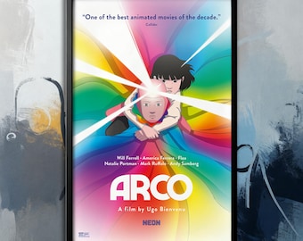 Affiche de film - Arco (2025) | Toile de film| Collection d'oeuvres d'art murales| Affiche sans cadre| Art cinématographique| Affiche de couverture