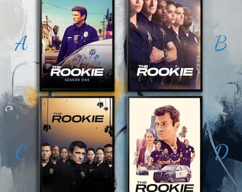 TV Show Poster- The Rookie 2018-2026 Season 1-8| Movie Canvas| Wall Art Collection| Poster Unframed| Movie Art| Cover Poster