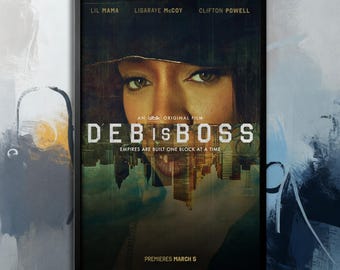 Póster de la película "Deb es la jefa" (2026) / Lienzo de película / Colección de arte mural / Póster sin marco / Arte de película / Póster de portada