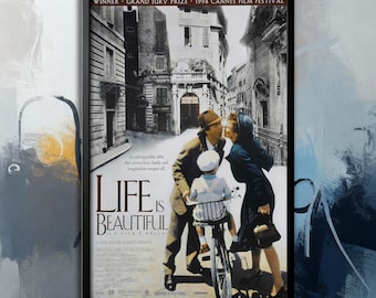 Movie Poster- Beautiful Life | Movie Canvas| Wall Art Collection| Poster Unframed| Movie Art| Cover Poster