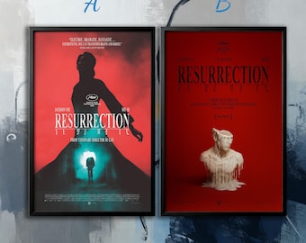 Póster de la película Resurrección (2025) / Lienzo de película / Colección de arte mural / Póster sin marco / Arte de película / Póster de portada