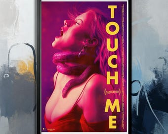 Póster de la película Touch Me (2026) / Lienzo de película / Colección de arte mural / Póster sin marco / Arte de película / Póster de portada