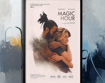 Filmposter - Magische Stunde (2026) | Leinwand | Wandkunstsammlung| Poster Ungerahmt | Filmkunst| Titelblatt Poster