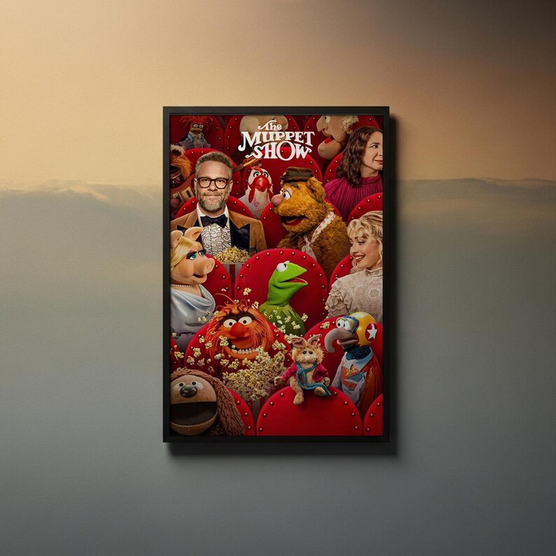 Movie Poster- the Muppet Show (2026)| Movie Canvas| Wall Art Collection ...