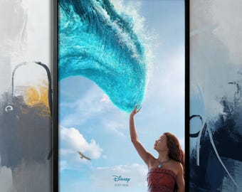 Movie Poster-Moana (2026) | Movie Canvas| Wall Art Collection| Poster Unframed| Movie Art| Cover Poster
