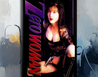 Póster de la película Zero Woman 2 (1995) / Lienzo de película / Colección de arte para pared / Póster sin marco / Arte cinematográfico / Póster de portada