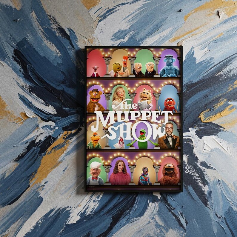 Movie Poster- the Muppet Show (2026)| Movie Canvas| Wall Art Collection ...