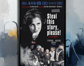 Poster zum Film - Stehle diese Geschichte, bitte! (2026) | Leinwand | Wandkunstsammlung| Poster Ungerahmt | Filmkunst| Titelblatt Poster