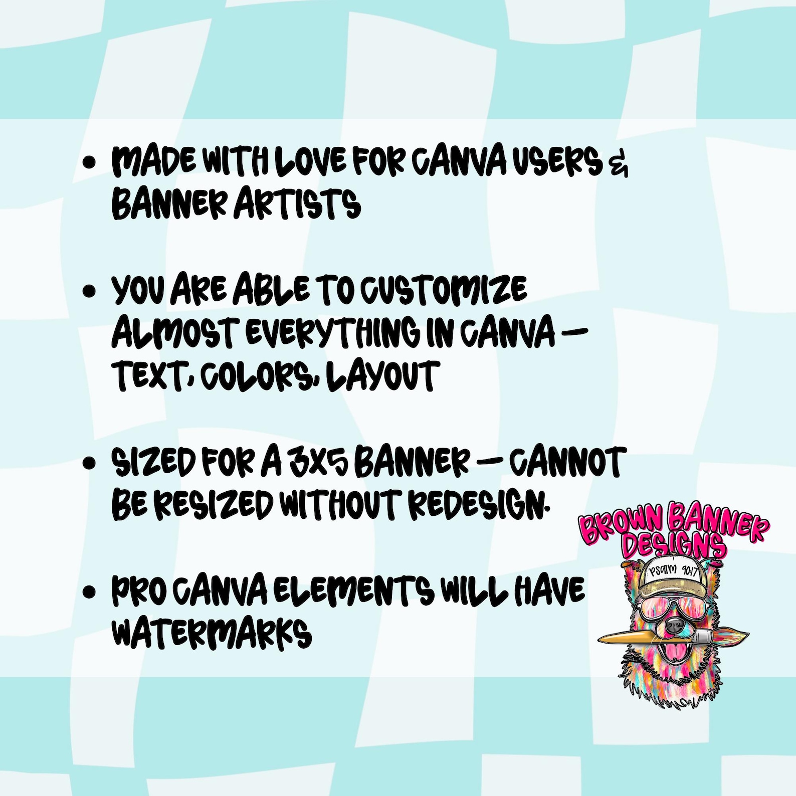 Hoppy Easter Hand Drawn Banner Template | Editable Canva Design ...