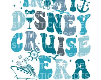 In My Cruise Era Custom PNG, Mouse and Friends Cruise, Family Cruise Trip PNG, Family Vacation PNG, Cruise Fantasy Png, Family Trip 2026 Png