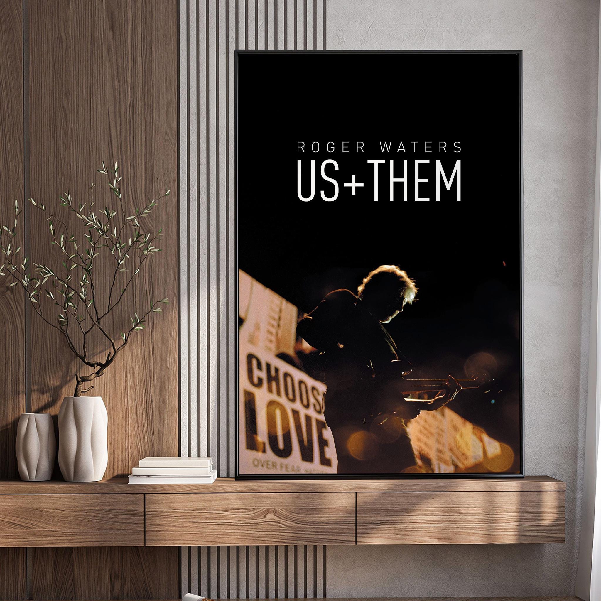 ロジャー・ウォーターズ 直筆サイン入り写真額縁 Roger waters - Etsy 日本