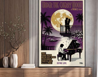 Original Cinema Poster UNDER the CHERRY MOON Kristin Scott Thomas