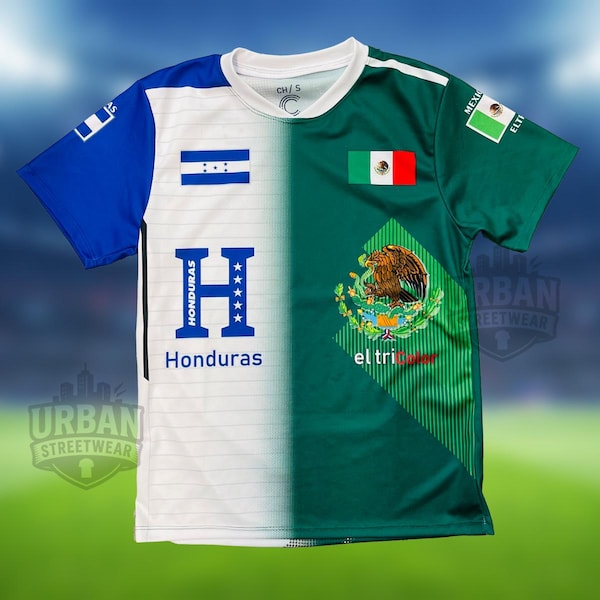 Mexico Honduras Soccer Jersey, Mexico, Honduras, Unisex, Soccer Jersey